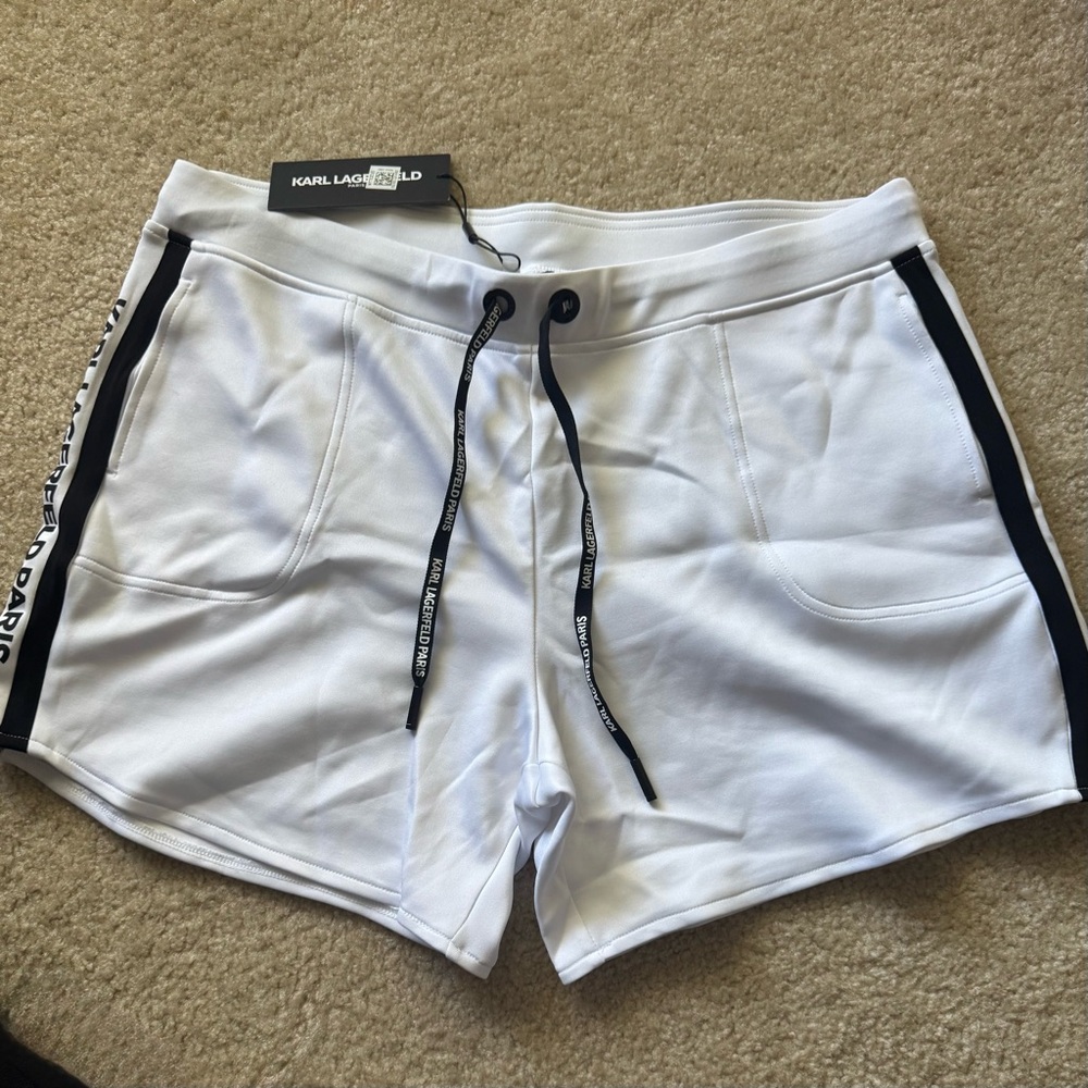 Karl Lagerfeld White Women's Shorts